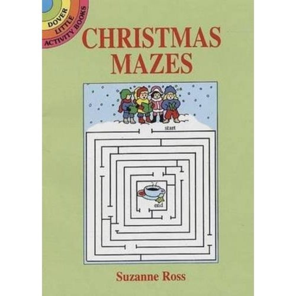 Christmas Mazes (Dover Little Activity Books) (Paperback)
